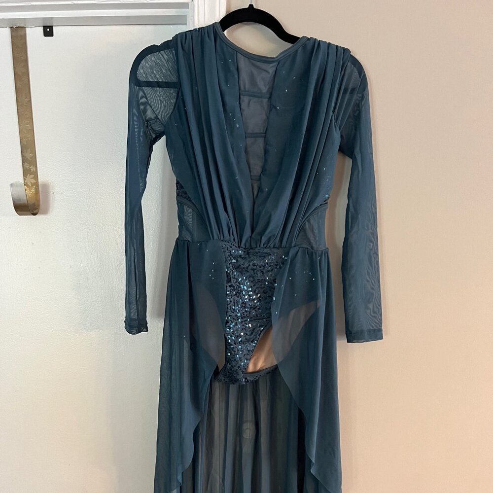 Weissman Blue Teal Lyrical Costume SA